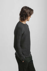 Maglia girocollo 100% cotone|Colore:Nero