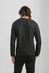 Maglia girocollo 100% cotone|Colore:Nero