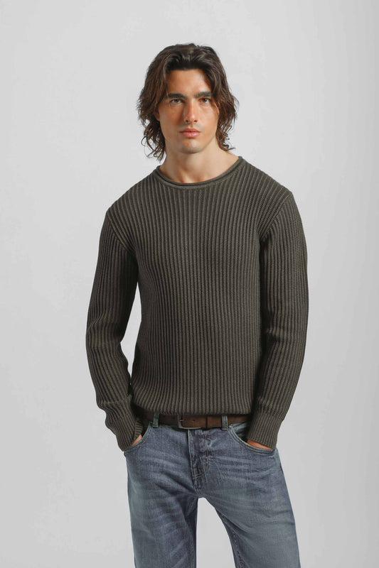 Maglia girocollo 100% cotone|Colore:Verde