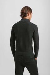 Lupetto con bottoni 100% cotone|Colore:Nero