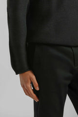 Pantaloni chino misto cotone|Colore:Nero