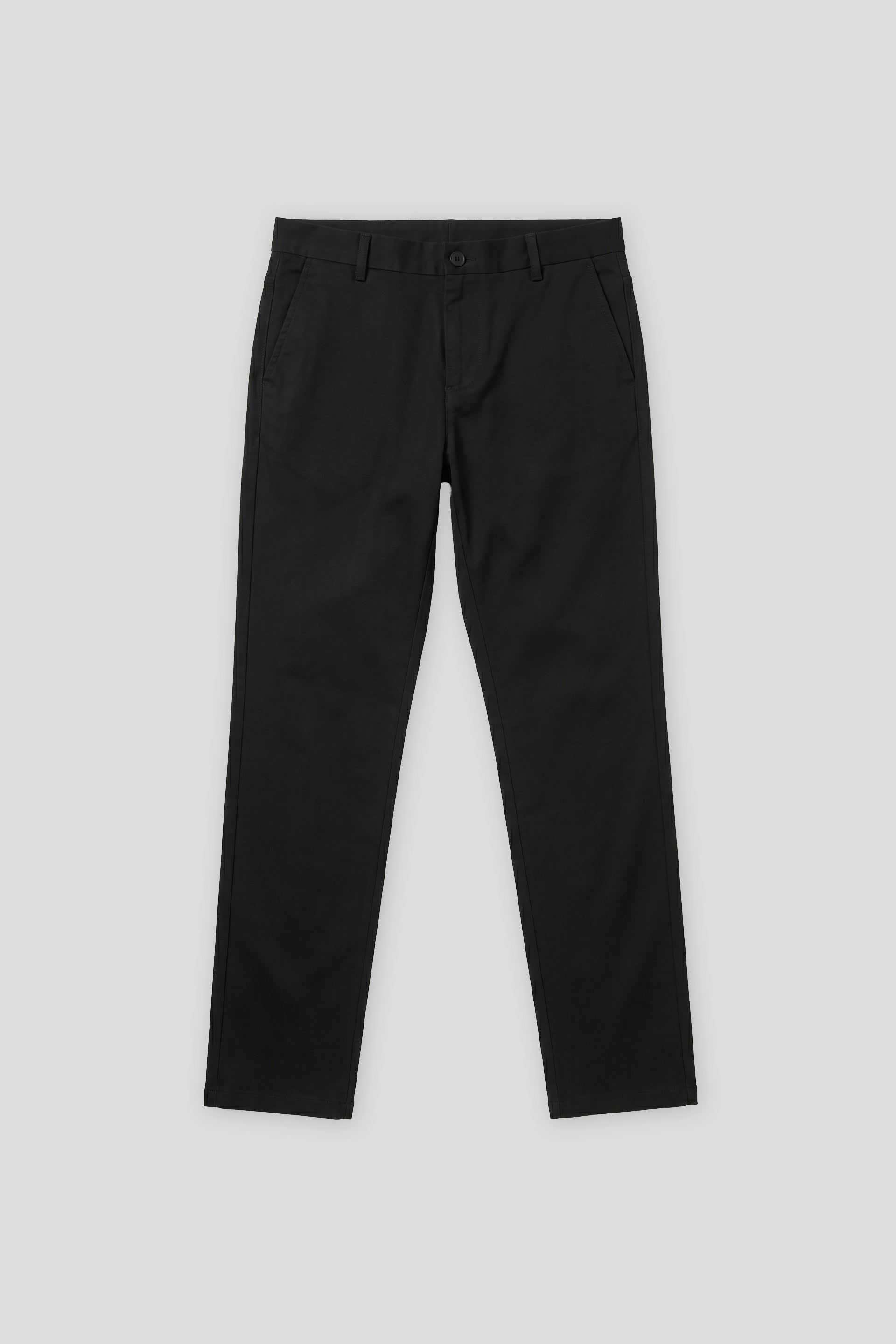 Pantaloni chino misto cotone|Colore:Nero