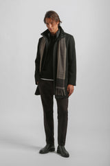Cappotto collo lupetto|Colore:Nero