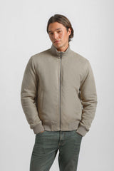 Giacca lupetto effetto camoscio|Colore:Beige