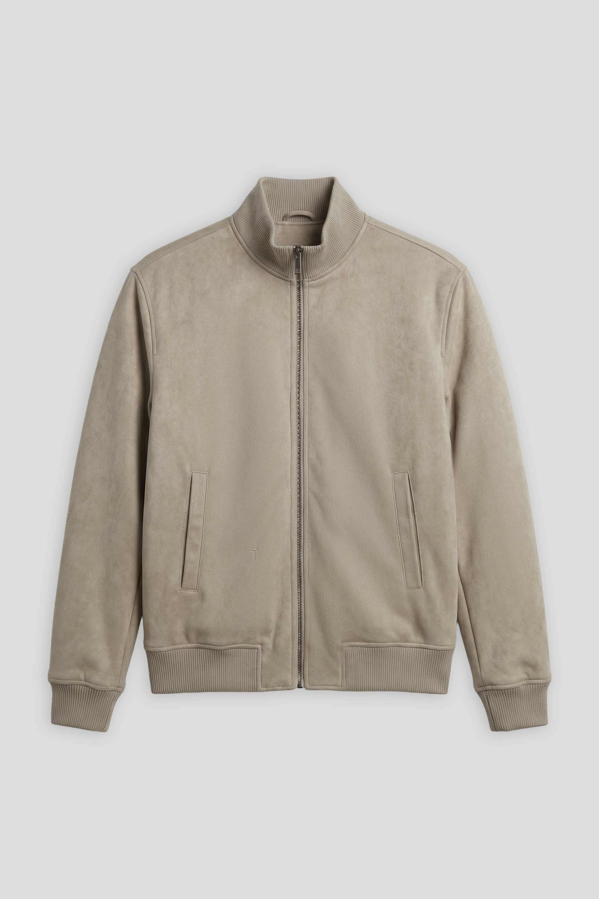Giacca lupetto effetto camoscio|Colore:Beige