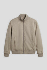 Giacca lupetto effetto camoscio|Colore:Beige