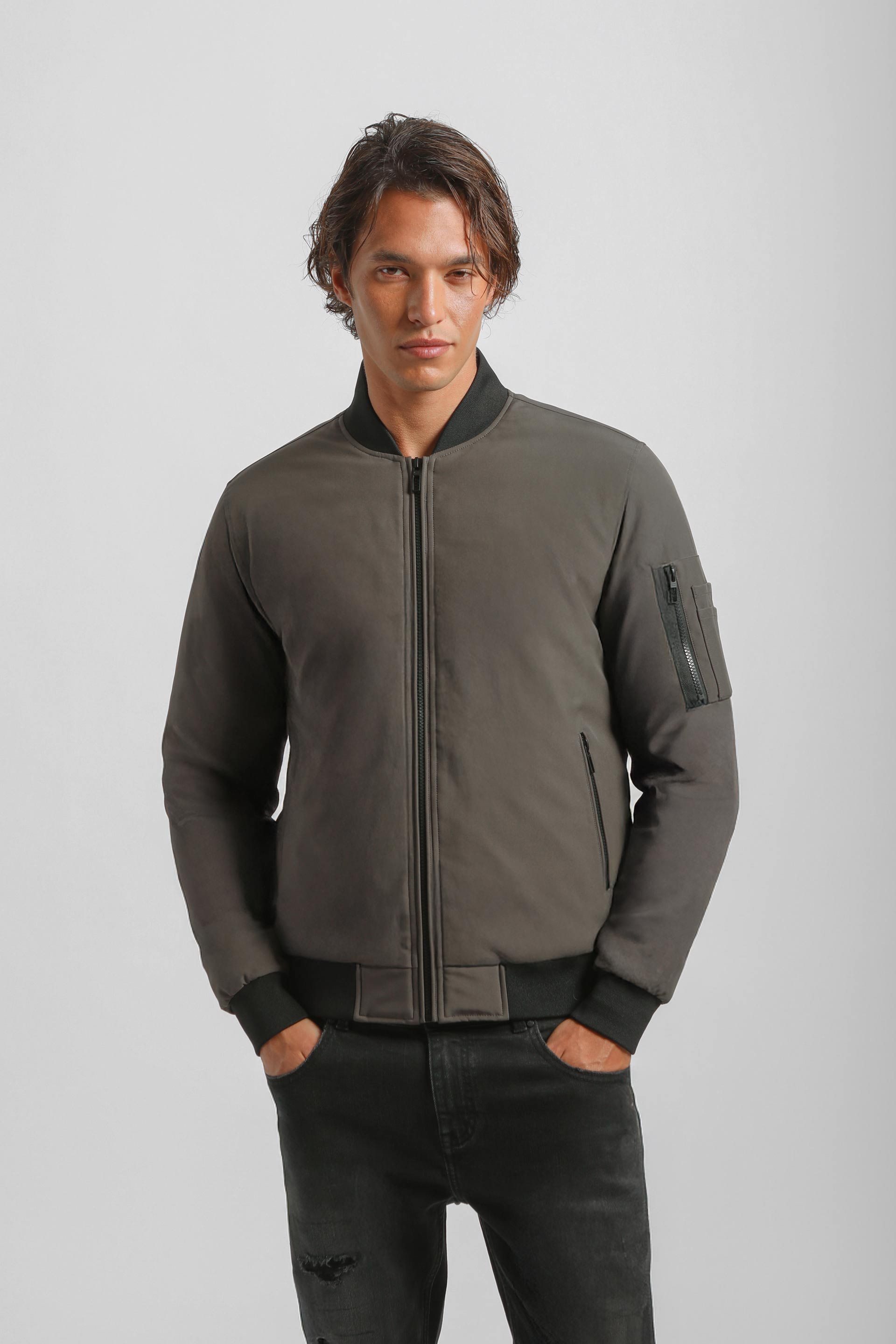 Giubbotto bomber|Colore:Verde