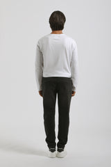 Jeans skinny fit con strappi nero|Colore:Jeans nero