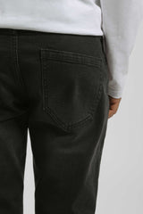 Jeans skinny fit con strappi nero|Colore:Jeans nero