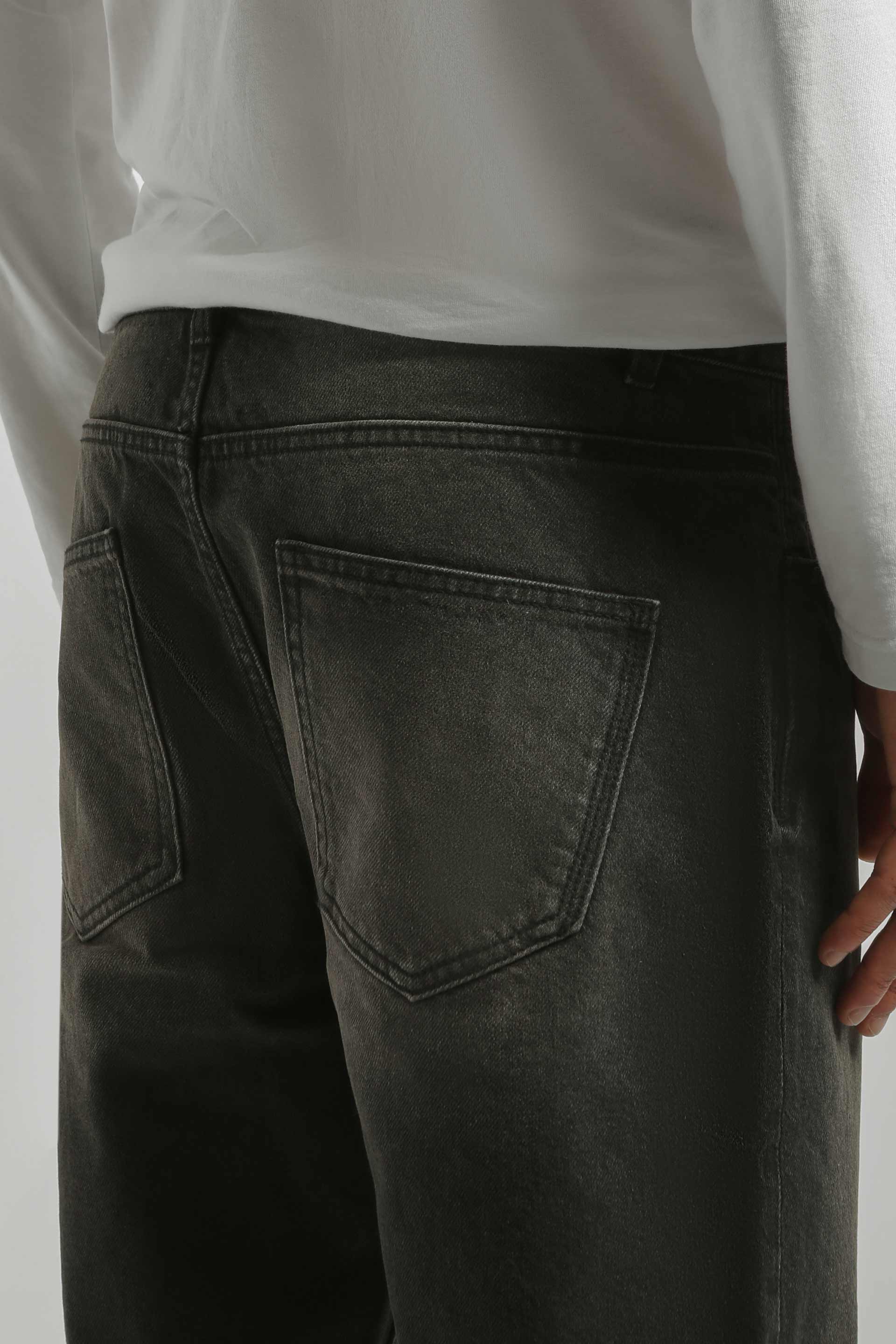 Jeans slim fit crop nero|Colore:Jeans nero