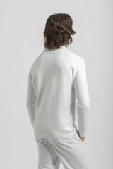 Maglia collo alto|Colore:Off white