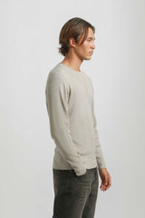 Maglia girocollo in viscosa|Colore:Sabbia