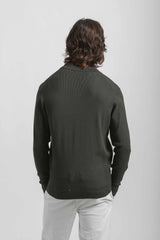 Polo manica lunga|Colore:Verde bosco