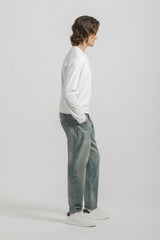Jeans slim fit crop|Colore:Jeans