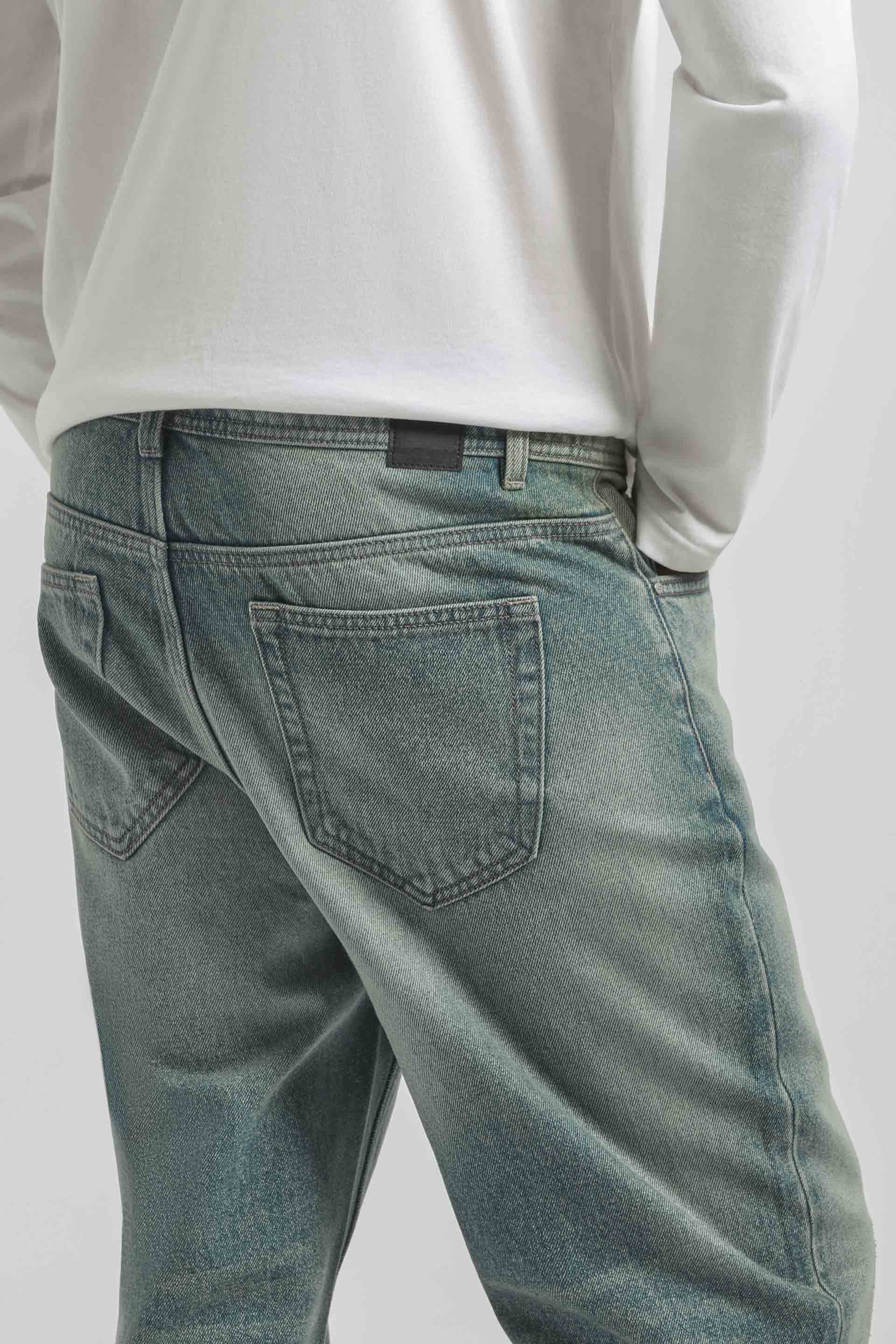 Jeans slim fit crop|Colore:Jeans