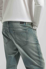 Jeans slim fit crop|Colore:Jeans