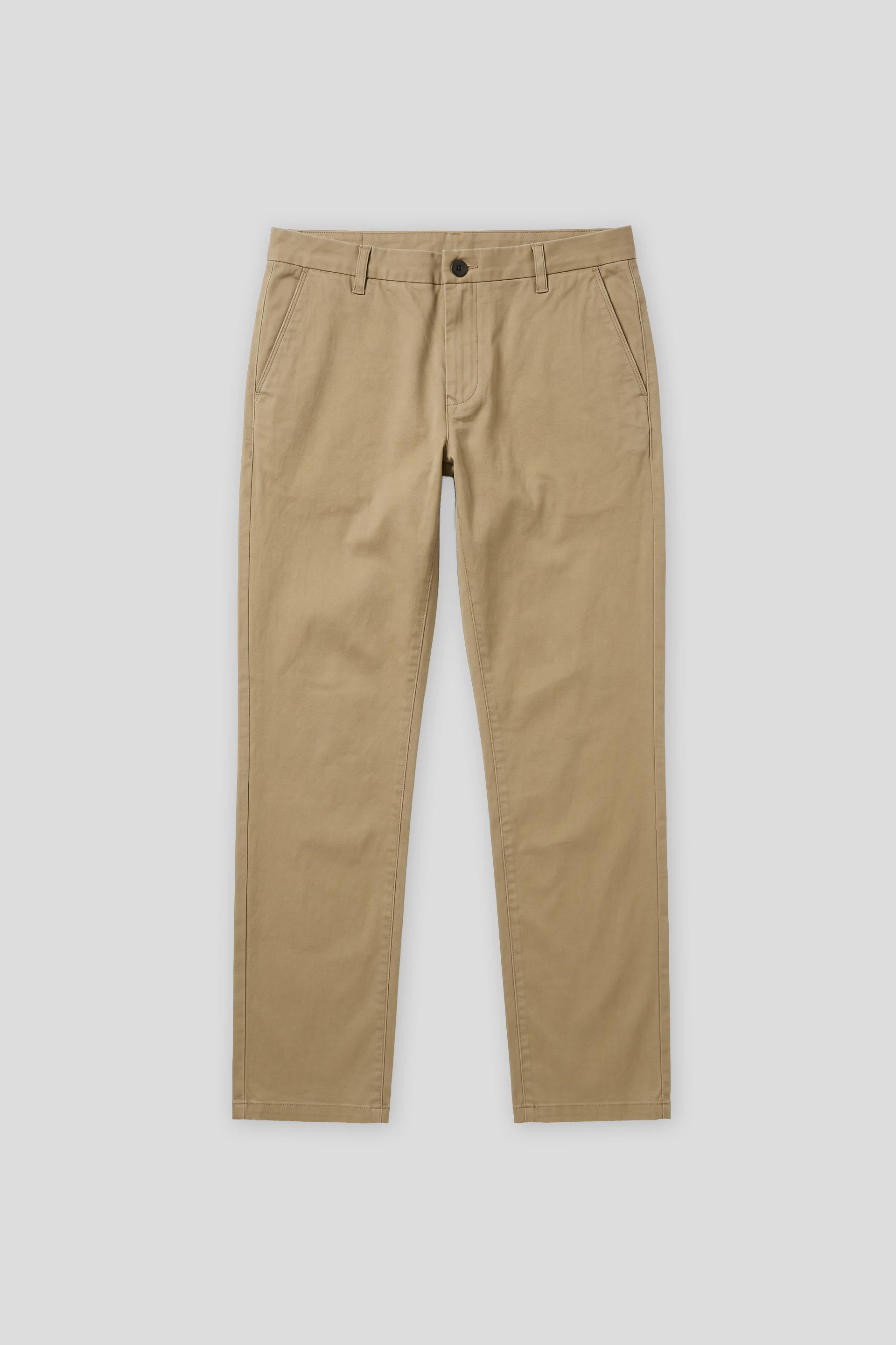 Pantaloni chino in cotone|Colore:Beige