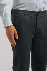 Pantaloni chino in cotone|Colore:Blue