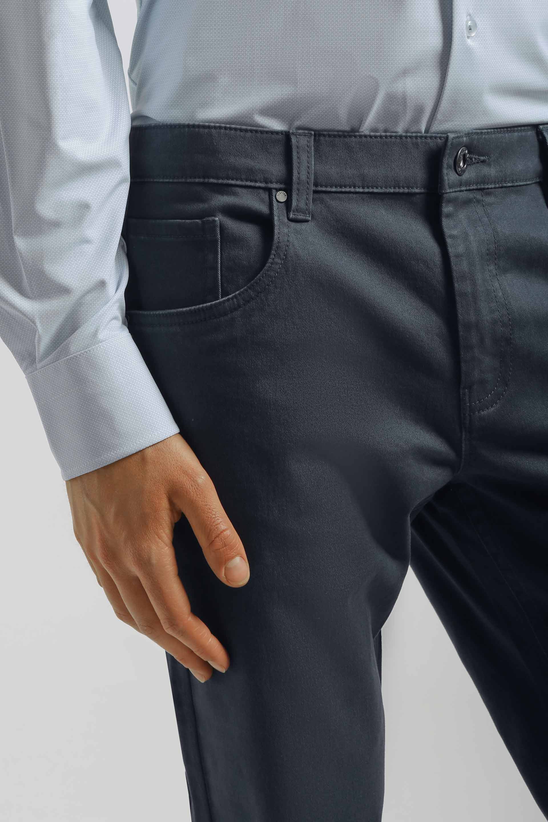 Pantaloni cinque tasche|Colore:Avion