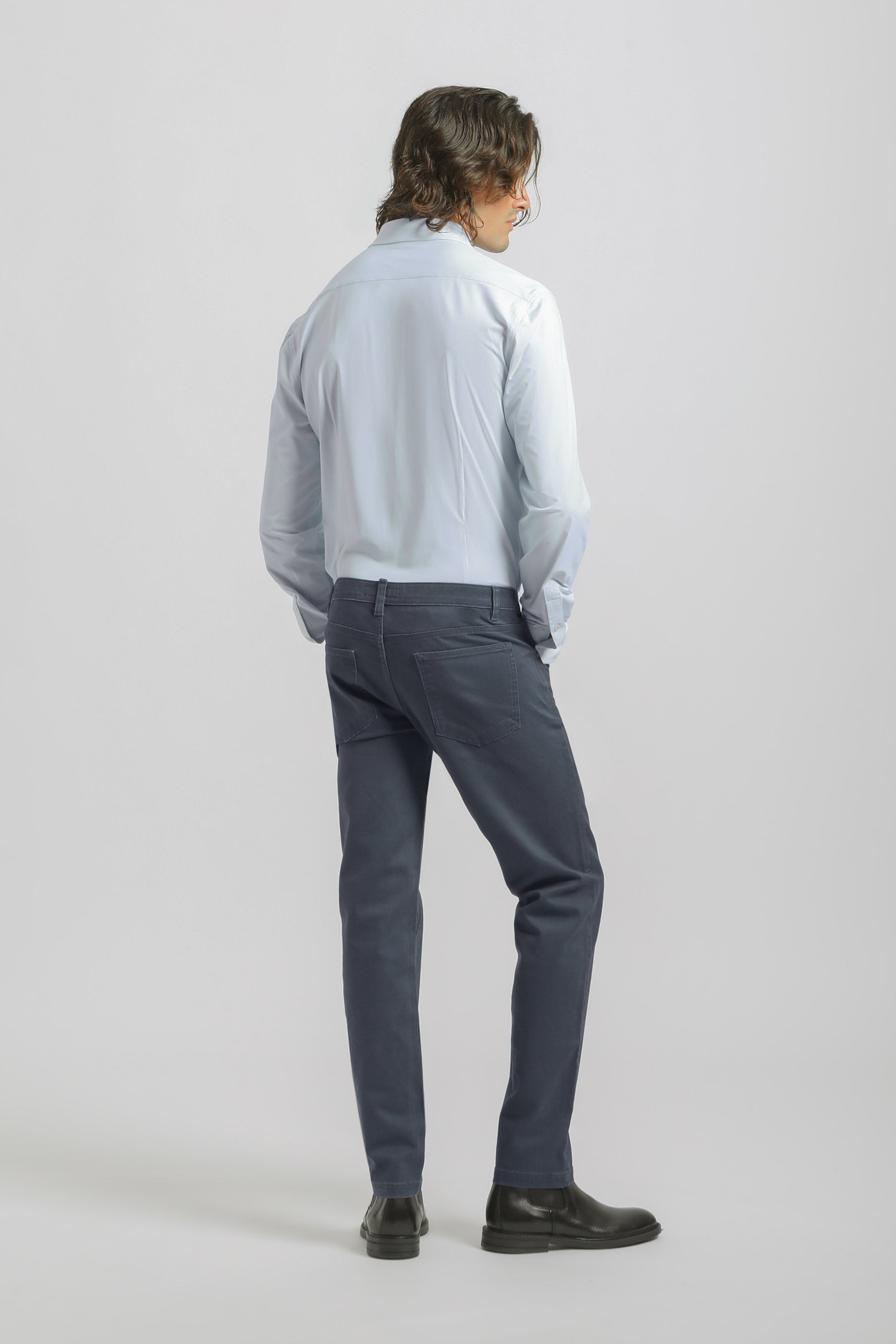 Pantaloni cinque tasche|Colore:Avion