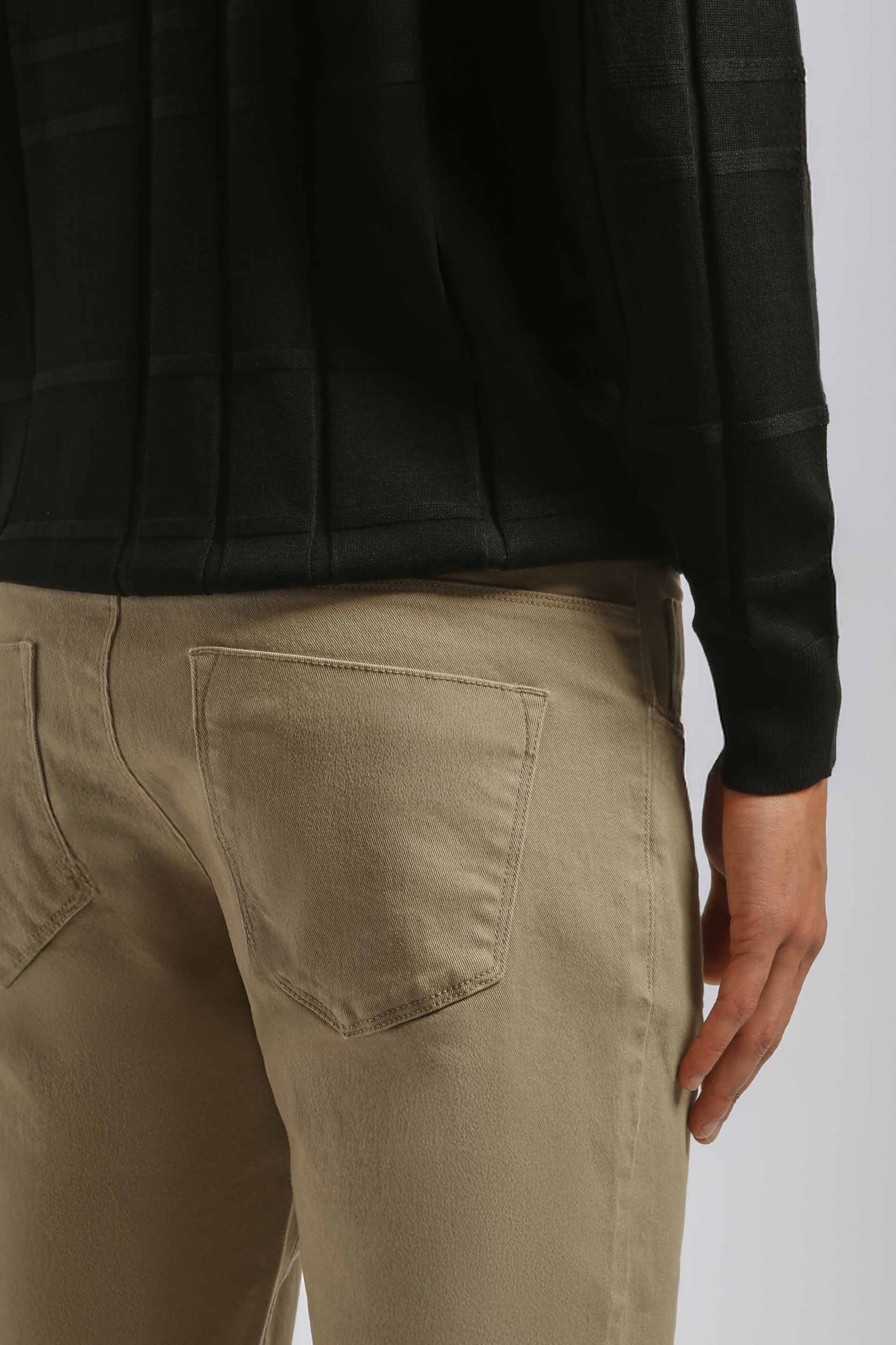 Pantaloni cinque tasche|Colore:Beige