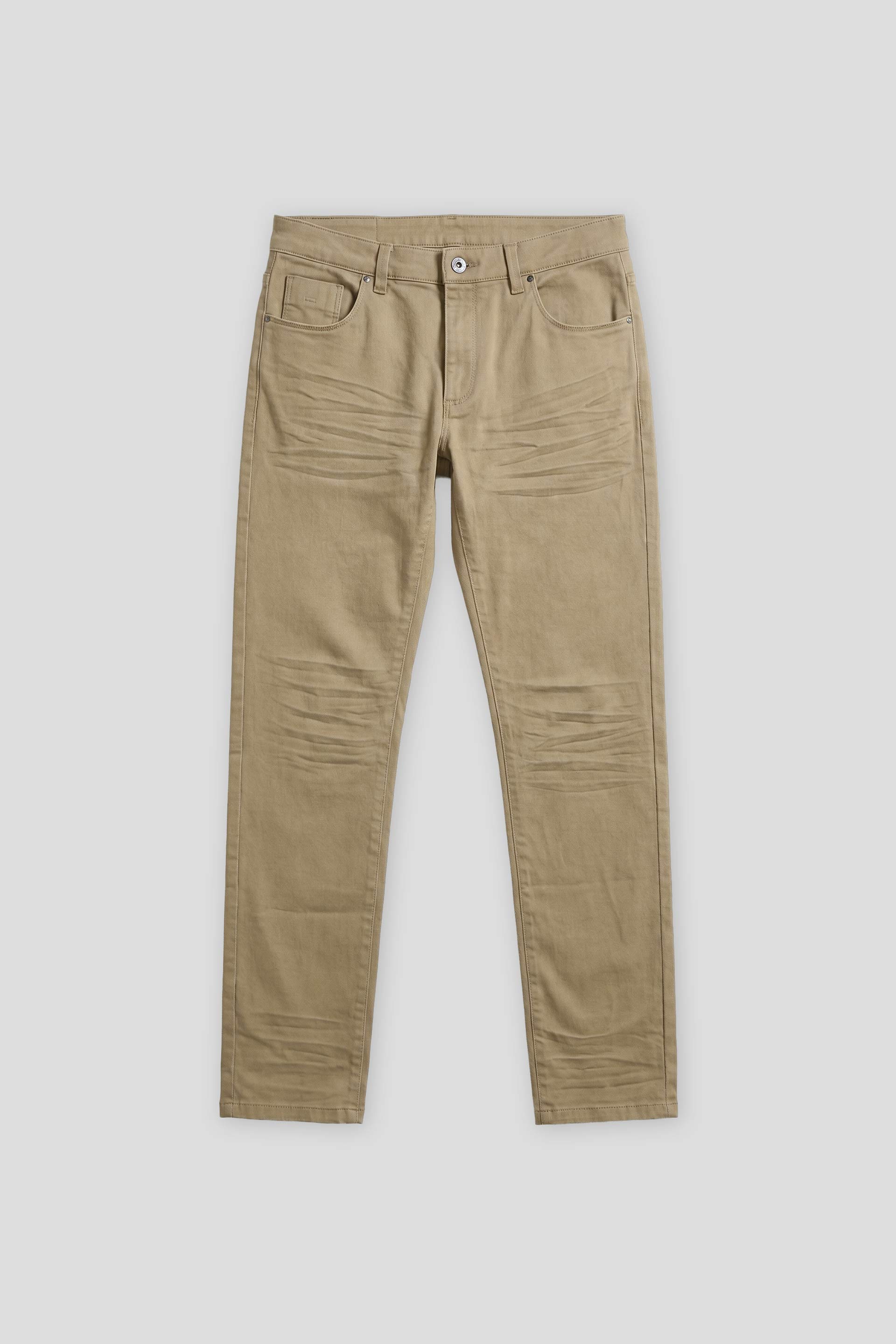 Pantaloni cinque tasche|Colore:Beige