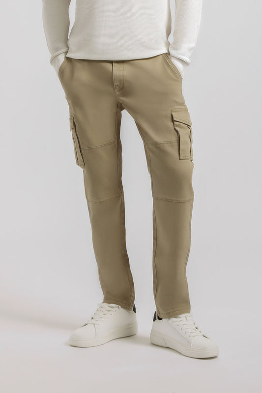 Pantaloni cargo|Colore:Beige