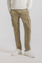 Pantaloni cargo|Colore:Beige