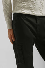 Pantaloni cargo|Colore:Nero