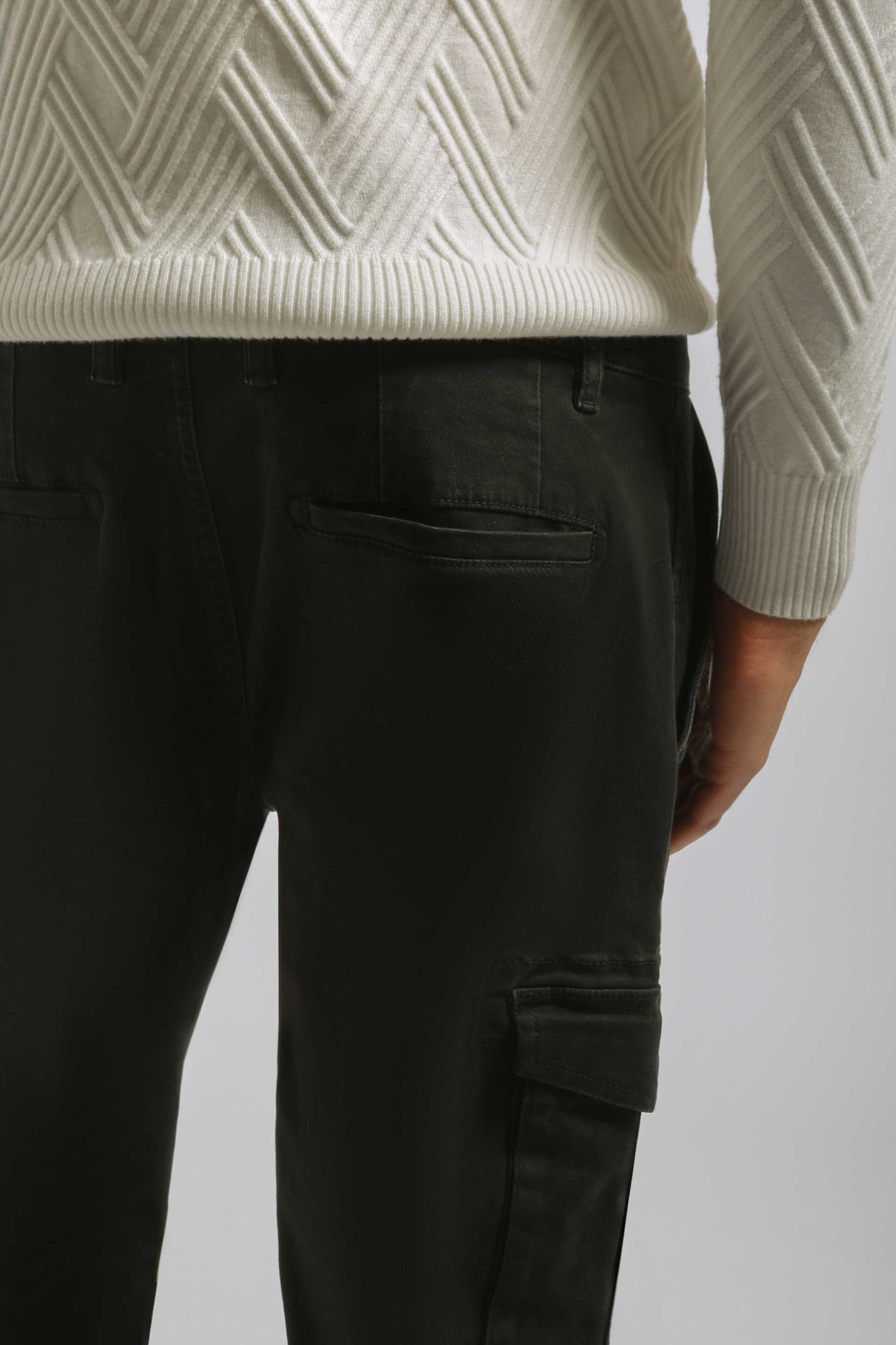 Pantaloni cargo|Colore:Nero