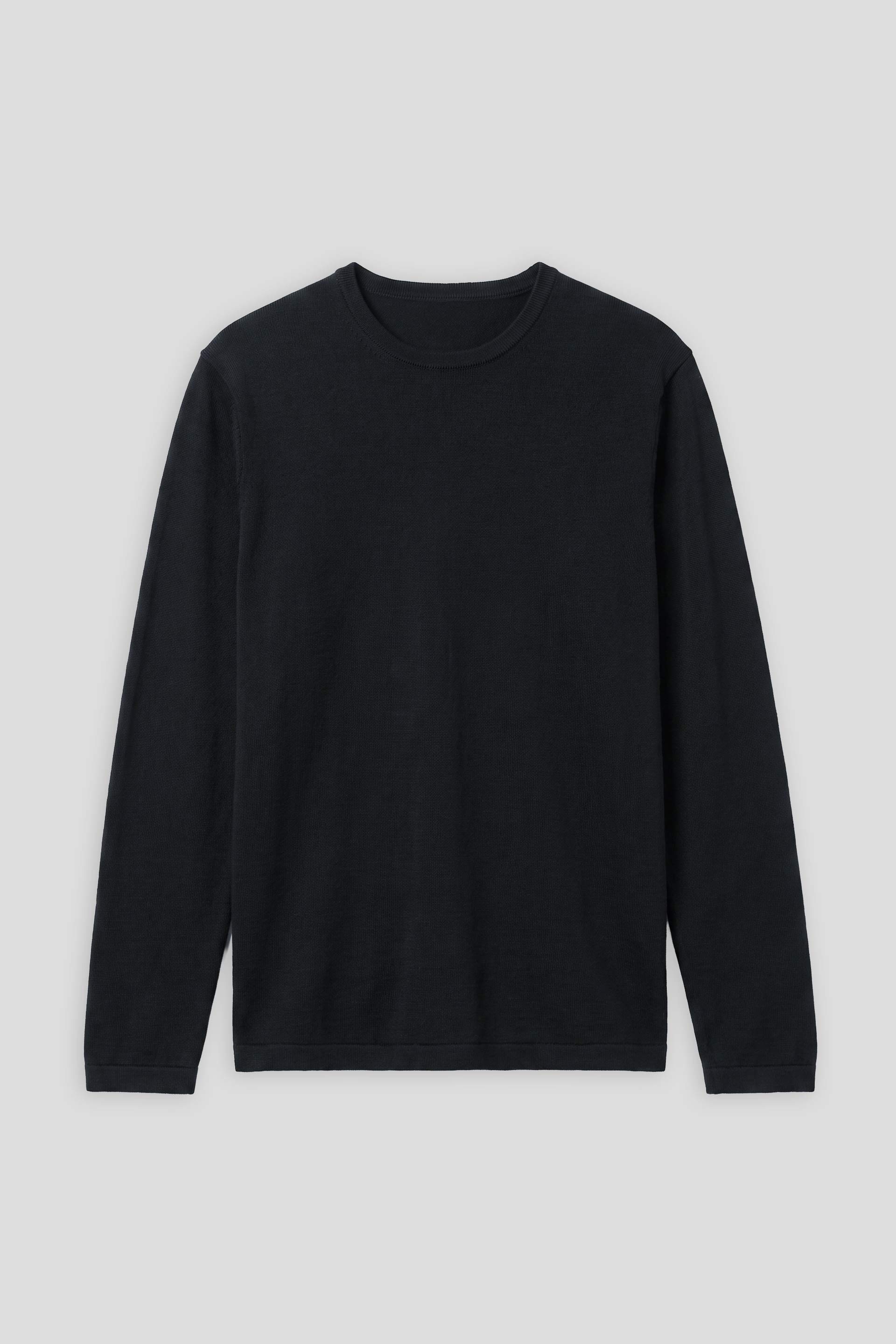 T-shirt manica lunga 100% cotone|Colore:Blu scuro