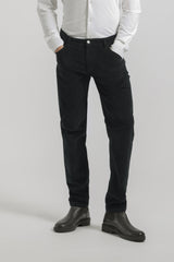 Pantaloni cinque tasche di velluto|Colore:Blue