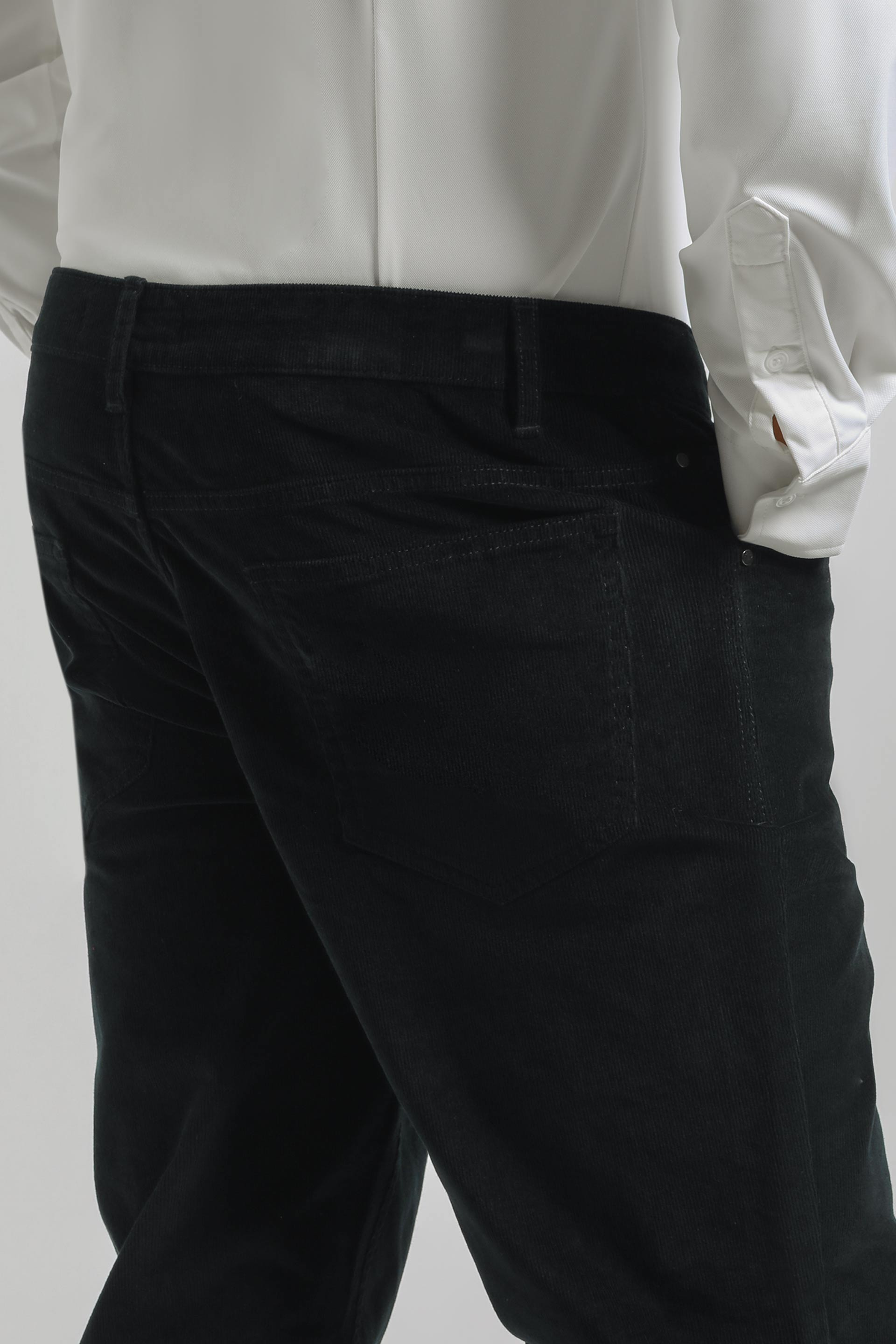 Pantaloni cinque tasche di velluto|Colore:Blue