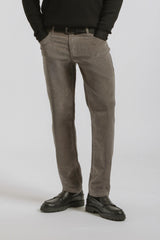 Pantaloni cinque tasche di velluto|Colore:Corda
