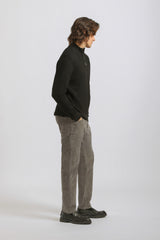Pantaloni cinque tasche di velluto|Colore:Corda