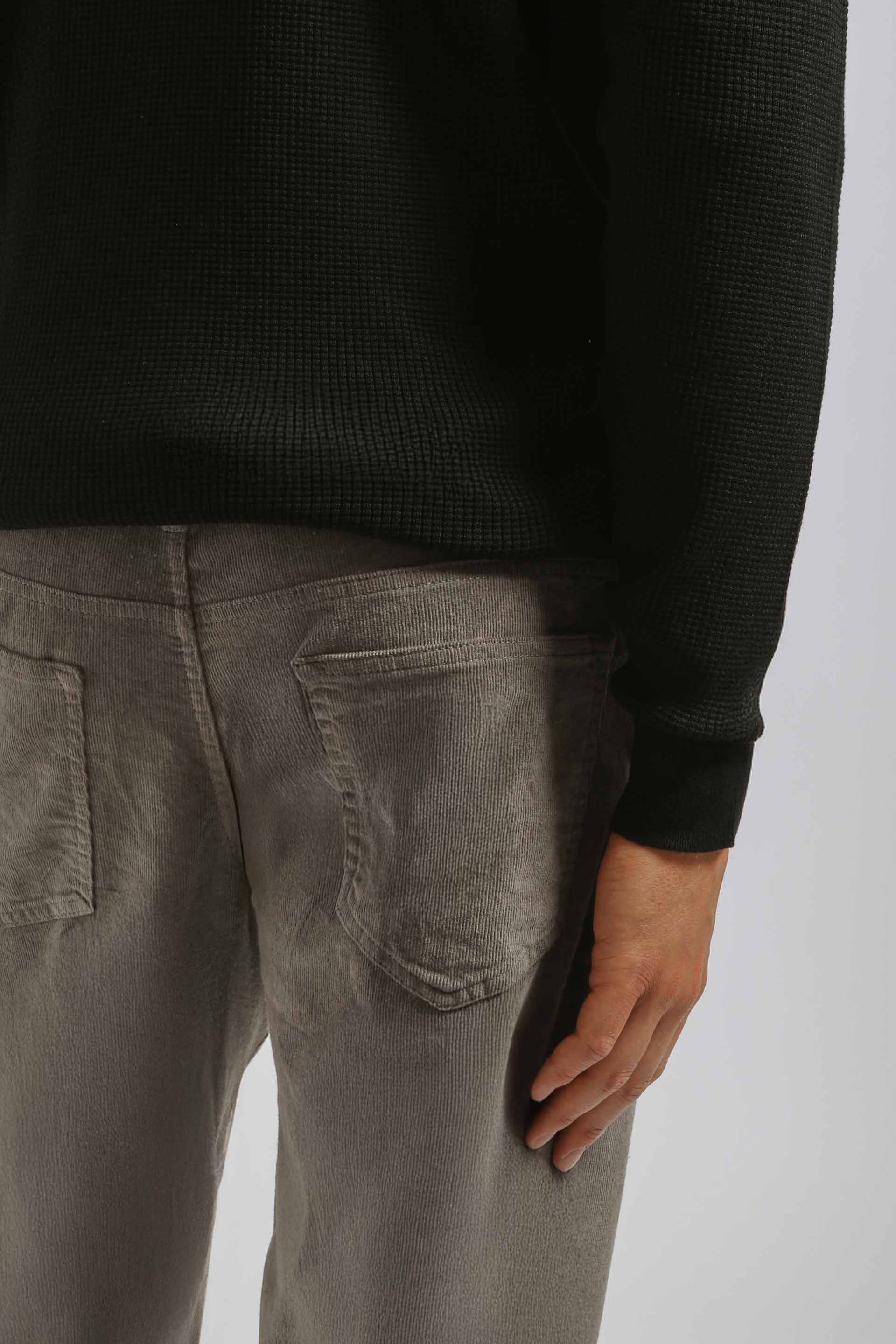 Pantaloni cinque tasche di velluto|Colore:Corda