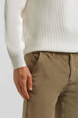 Pantaloni chino di velluto|Colore:Beige