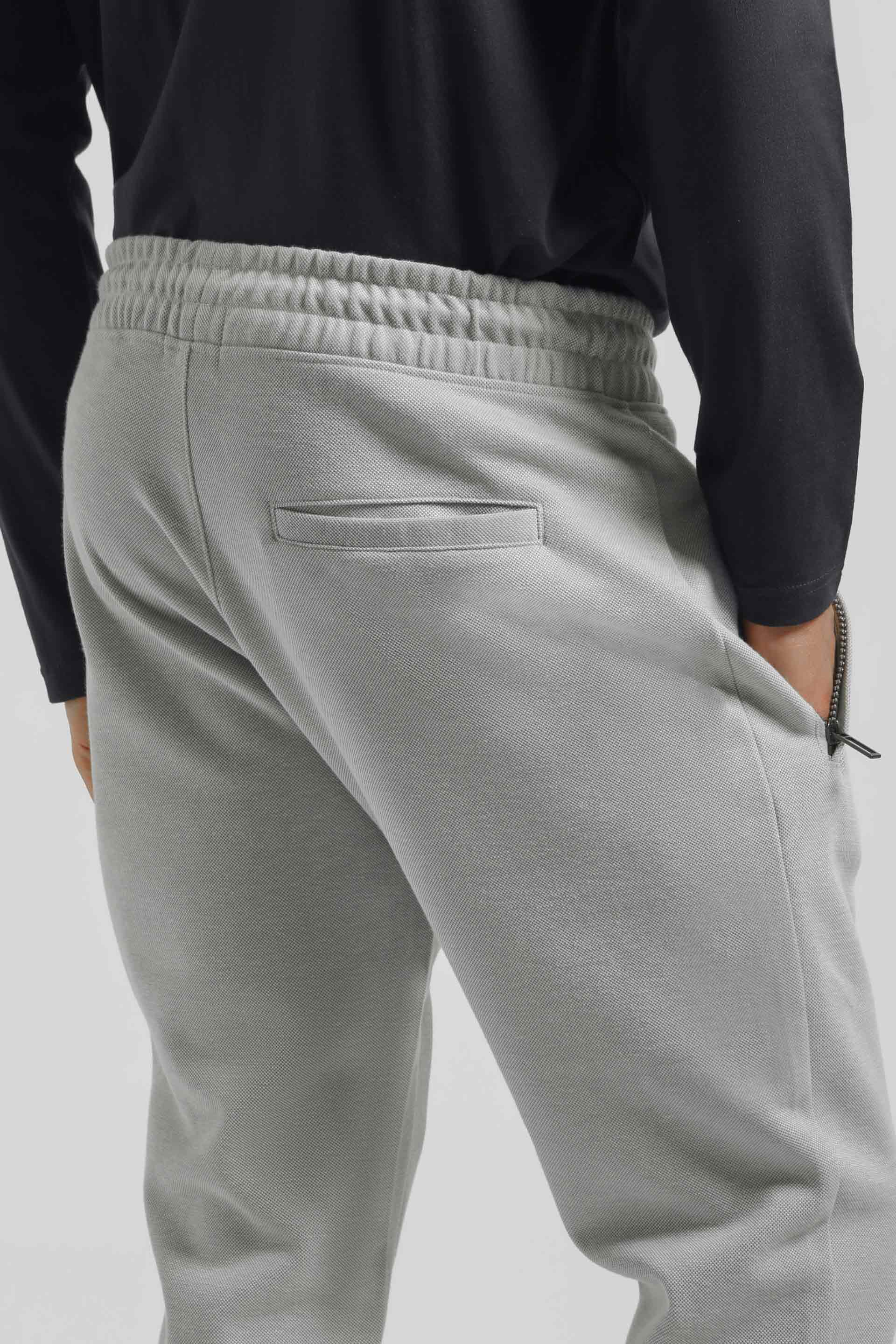 Jogger in felpa|Colore:Grigio chiaro melange