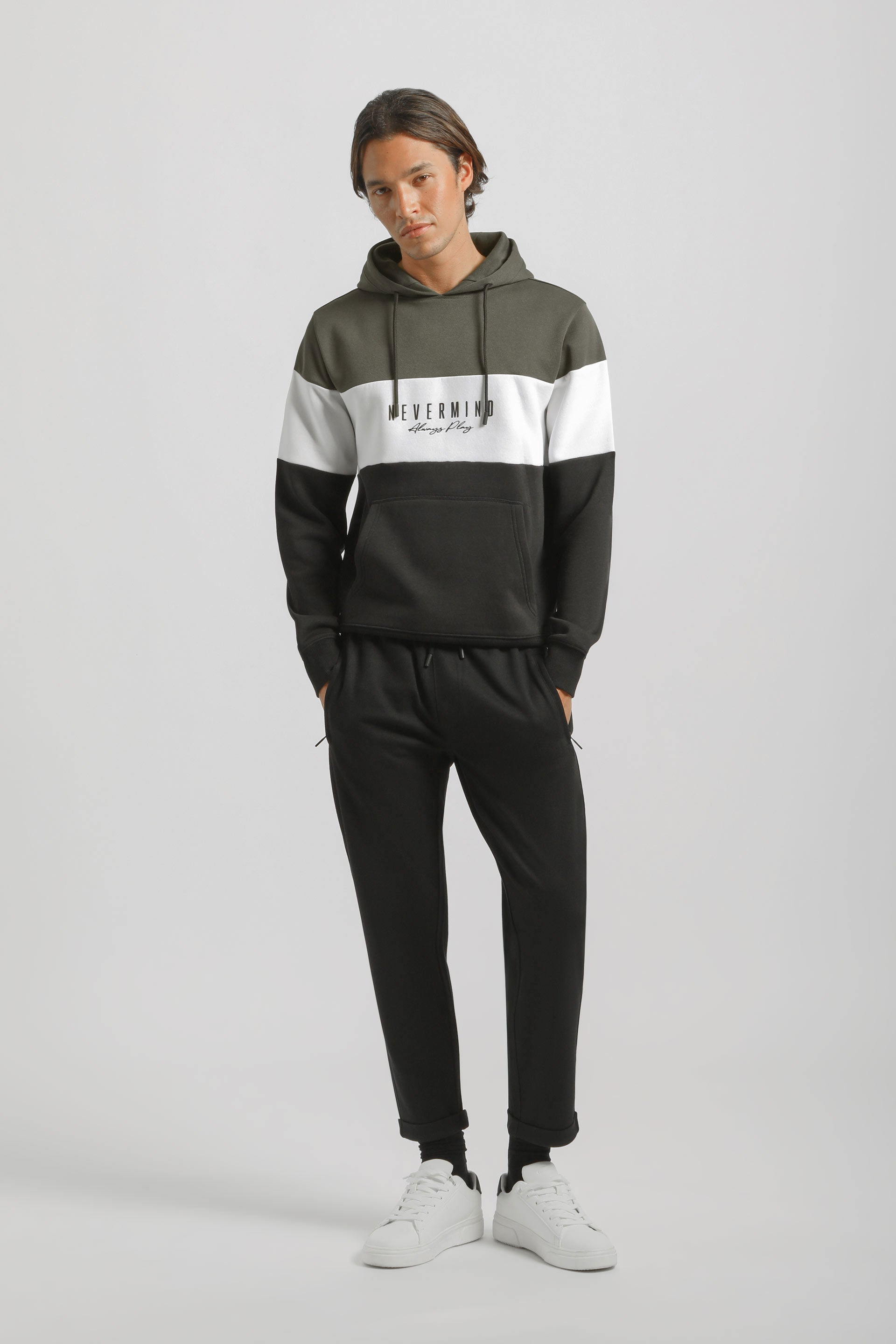 Jogger in felpa|Colore:Nero