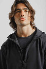 Felpa zip con cappuccio|Colore:Blue