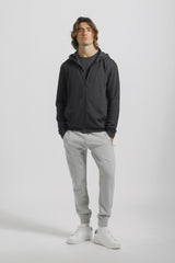 Felpa zip con cappuccio|Colore:Blue