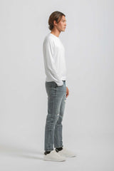 Jeans skinny fit con strappi|Colore:Jeans