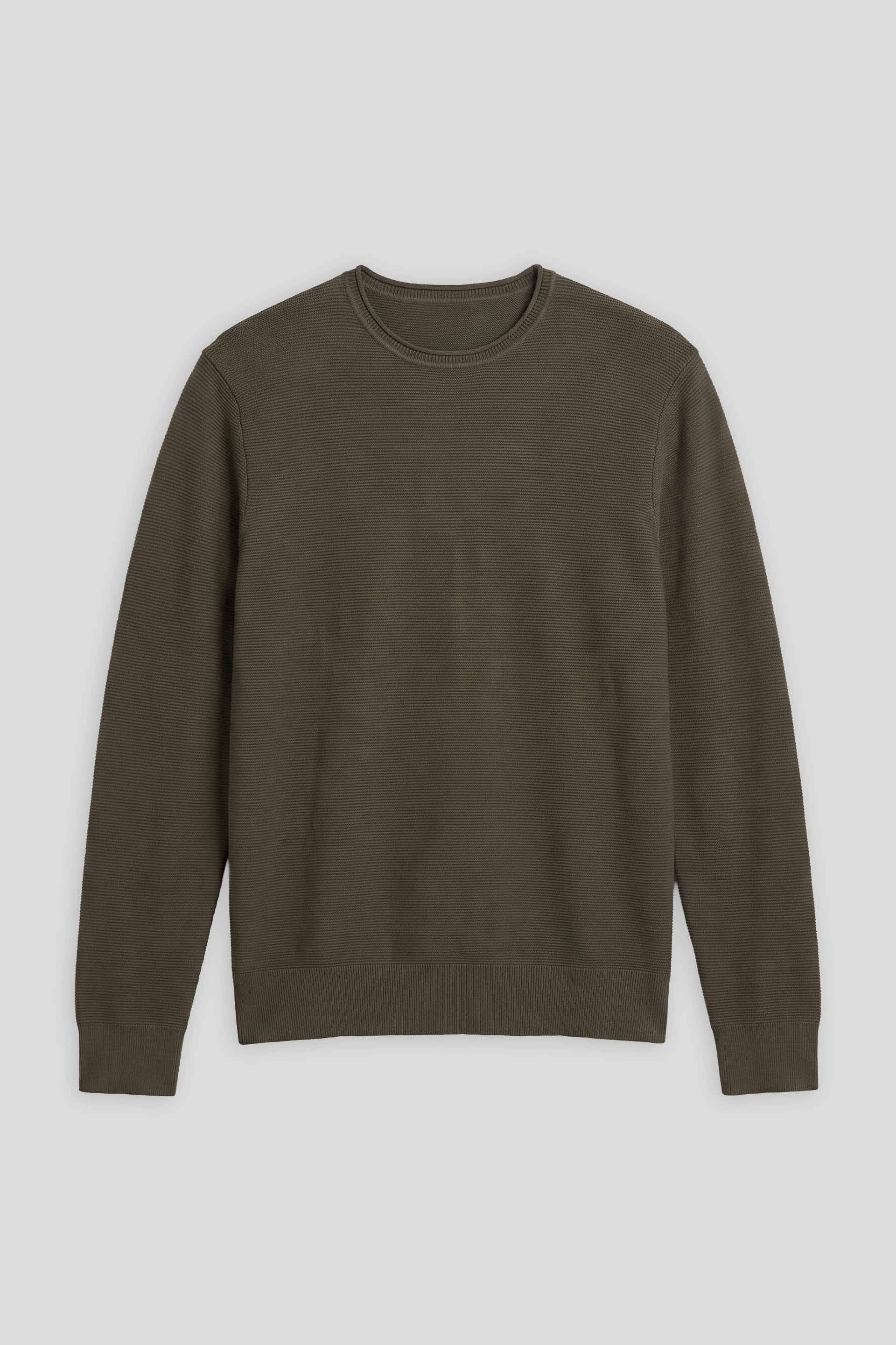 Maglia girocollo in viscosa|Colore:Verde bosco