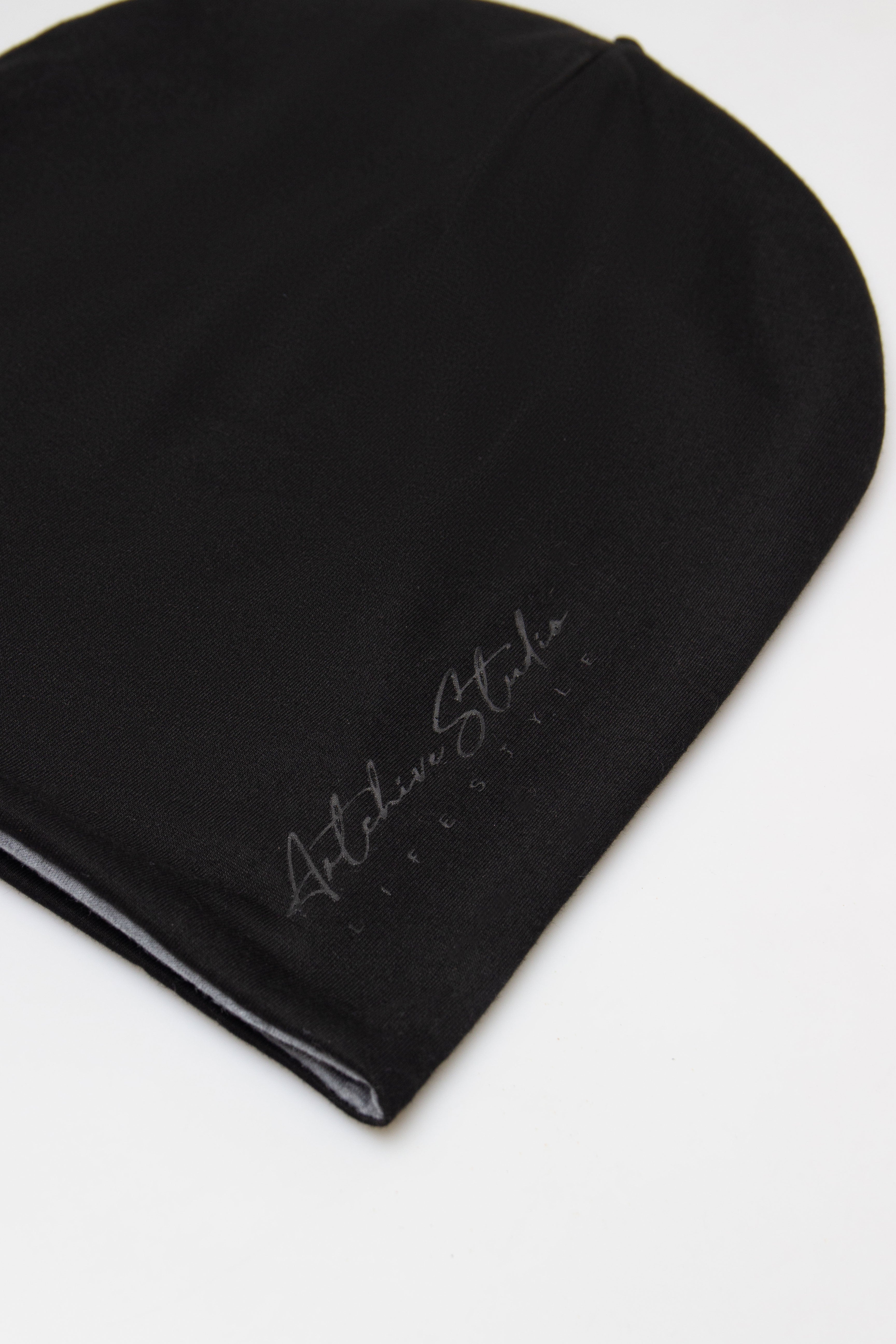 Cappello in Jersey|Colore:Nero
