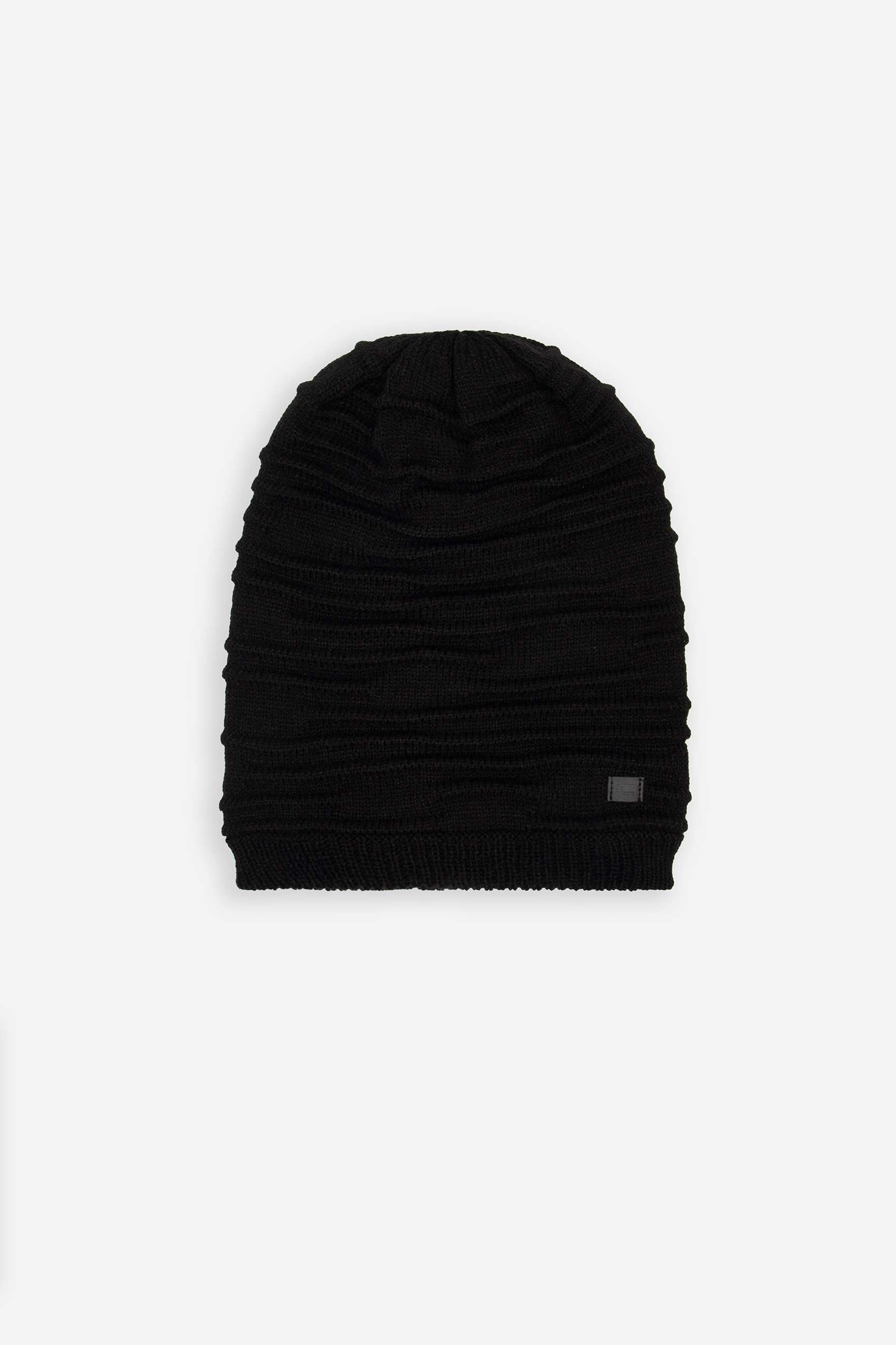 Cappello doubleface|Colore:Nero