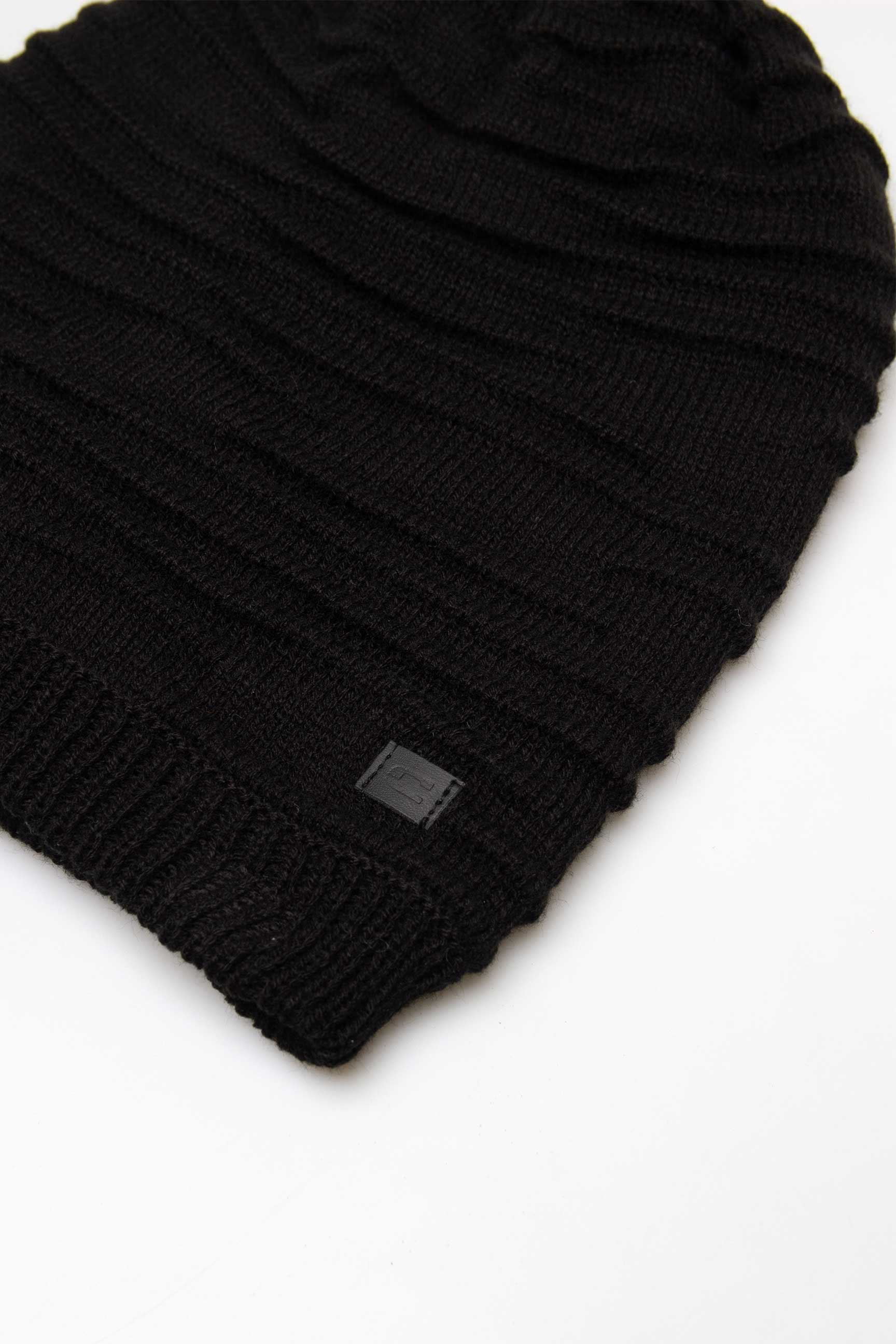 Cappello doubleface|Colore:Nero