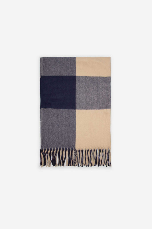 Sciarpa a quadri|Colore:Blue