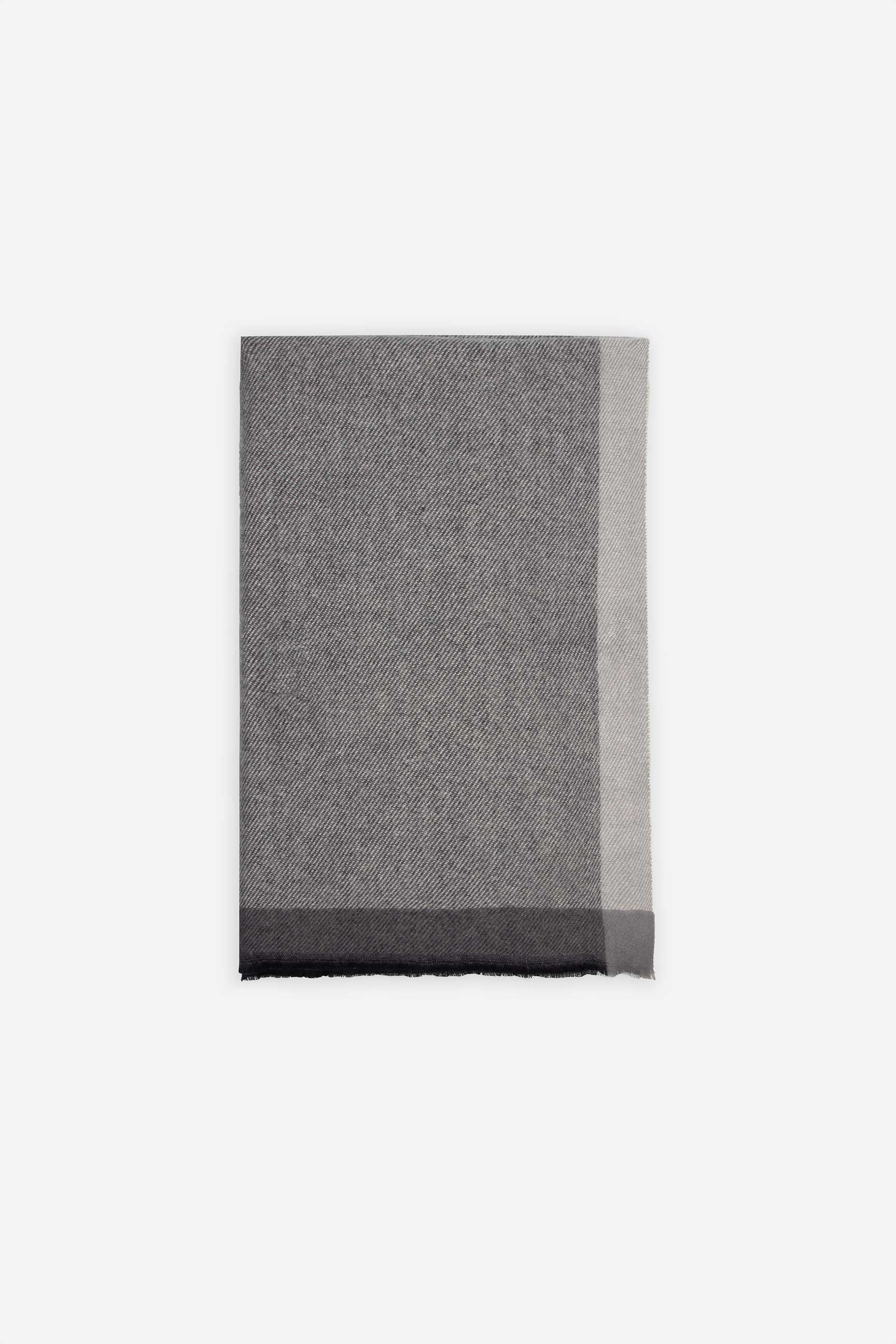 Sciarpa a fasce|Colore:Grigio