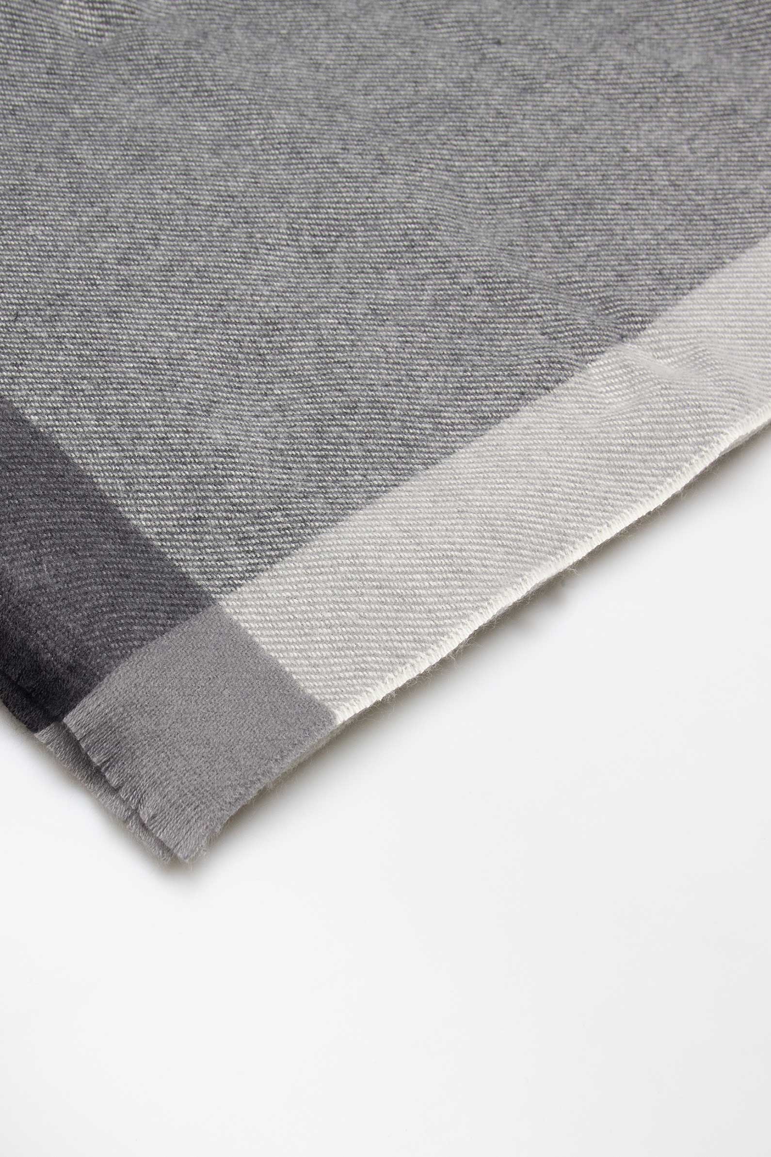 Sciarpa a fasce|Colore:Grigio