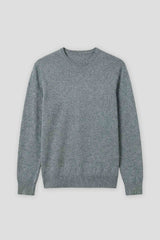 Maglia girocollo misto viscosa|Colore:Navy tw